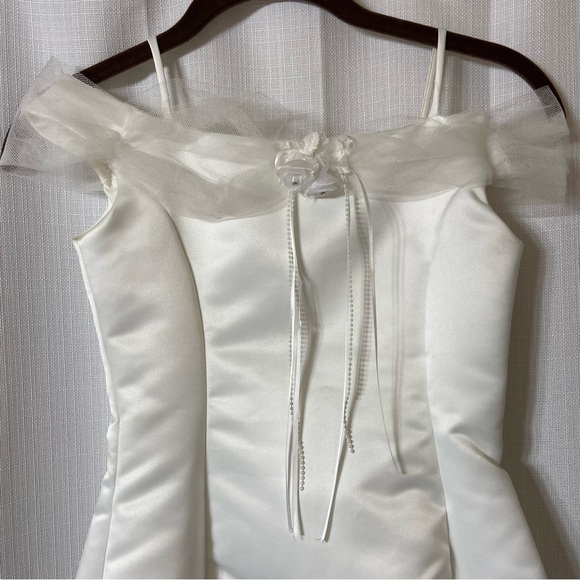Flower Girl Wedding Dress Size Girls 10 - Picture 3 of 13